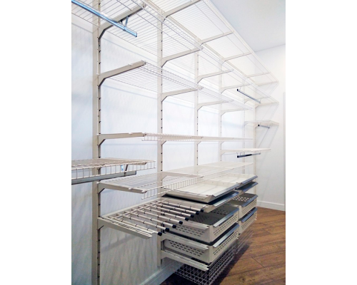 Полка сетчатая с бортиком 3000х400